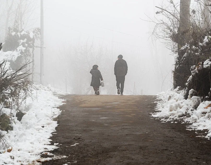 A Pause in Winter — by Rihaan Kujur