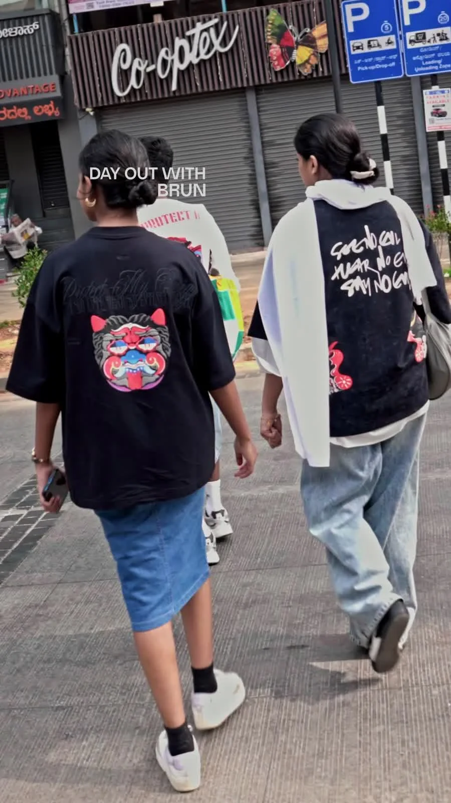 Brun streetwear creative: a day out in the city
